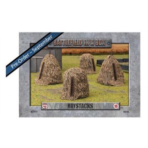 Battlefield in a Box - Haystacks (x4)-BB245