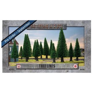 Battlefield in a Box - Tree Lines (x4)-BB246