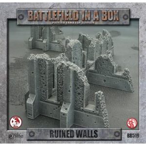 Battlefield in a Box - Ruined Walls-BB519