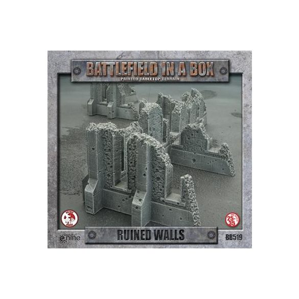 Battlefield in a Box - Ruined Walls-BB519