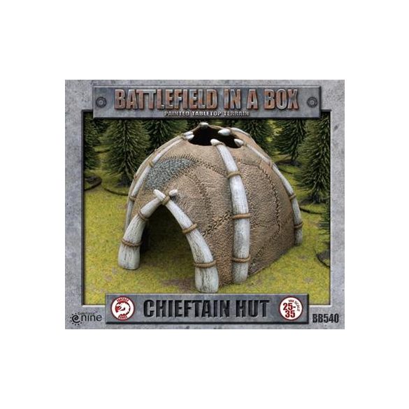 Battlefield in a Box - Chieftain's Hut (x1) - 30mm-BB540
