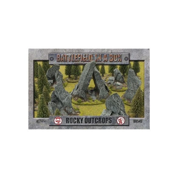 Battlefield in a Box - Rock Outcrops-BB545