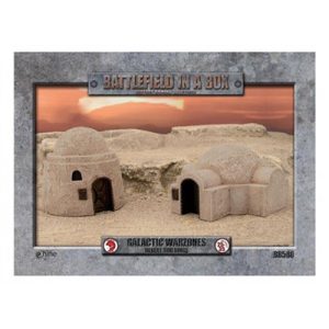 Battlefield In A Box - Galactic Warzones - Desert Buildings-BB580