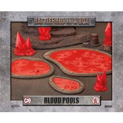 Battlefield In A Box - Blood Pools (x3) - 30mm-BB604