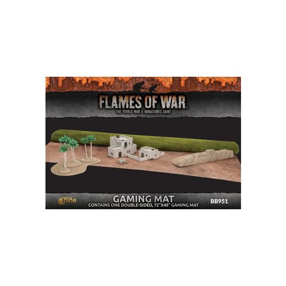 Battlefield In A Box - Gaming Mat - Grassland/Desert-BB951