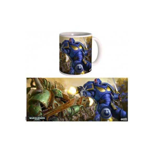 Ultramarines vs Nurgle Mug - Warhammer 40K-WHK-M006