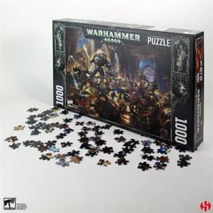 Gulliman vs Black Legion - Warhammer 40K Puzzle 1000pcs-WHK-P001