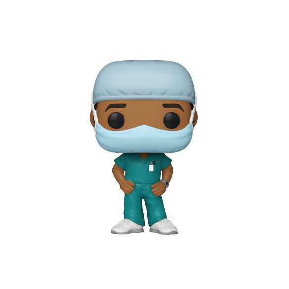 Funko POP! Heroes: Front Line Worker- Male #2 Vinyl Fígure 10cm-FK54155