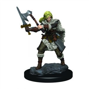 D&D Icons of the Realms Premium Figures: Human Female Barbarian-WZK93020