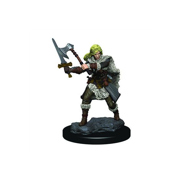 D&D Icons of the Realms Premium Figures: Human Female Barbarian-WZK93020