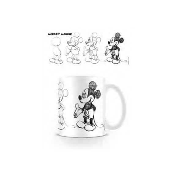 Pyramid Everyday Mugs - Mickey Mouse (Sketch Process)-MG24034C