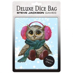 Deluxe Dice Bag: Festive Owls-5214SJG