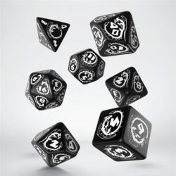 Dragons Dice Set: Hematite-SDRA01