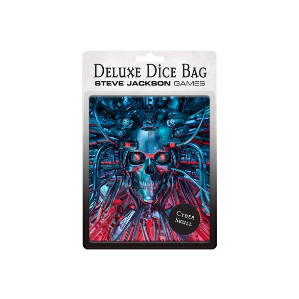 Deluxe Dice Bag: CyberSkull-5213SJG
