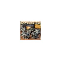 Metal Call of Cthulhu Dice Set (7)-SMCT01