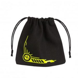 Galactic Black & yellow Dice Bag-BGAL101