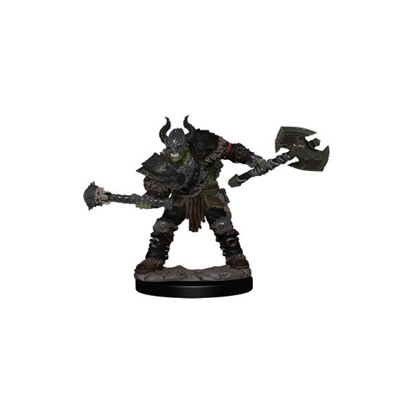 Pathfinder Battles: Premium Painted Figure - Half-Orc Barbarian Male - EN-WZK77503