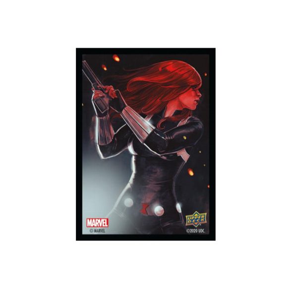 Marvel Card Sleeves - Black Widow (65 Sleeves)-UD94517