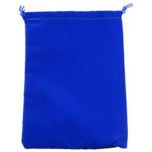 Chessex Small Suedecloth Dice Bags Royal Blue-2376