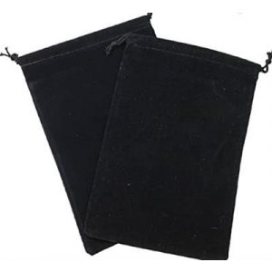 Chessex Large Suedecloth Dice Bags Black-2398