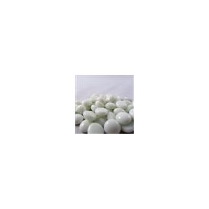 Chessex Gaming Glass Stones in Tube - White (40)-1131