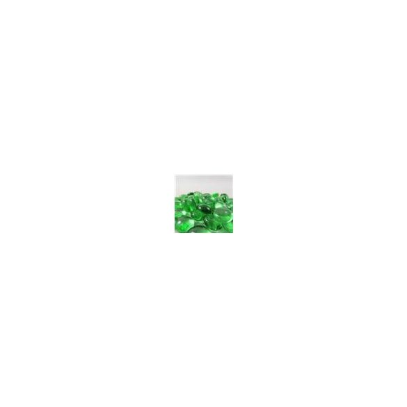 Chessex Gaming Glass Stones in Tube - Crystal Light Green (40)-1135