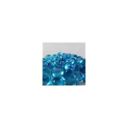 Chessex Gaming Glass Stones in Tube - Light Blue (40)-1136