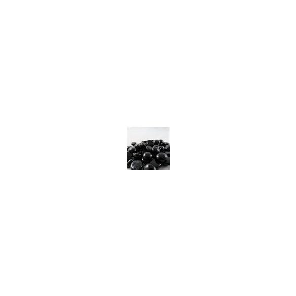 Chessex Gaming Glass Stones in Tube - Black Glass (40)-1138