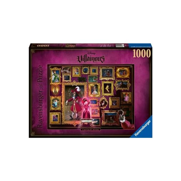 Ravensburger Puzzle - Villainous: Captain Hook 1000pc-15022