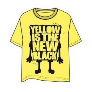 Spongebob Yellow is the new black T-Shirt-CCE4357S