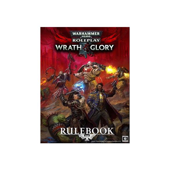 Warhammer 40000 Roleplay Wrath & Glory Rulebook - EN-CB72600