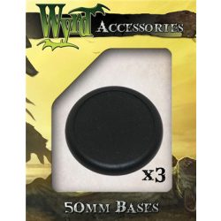 Wyrd Games - 50mm Premium Plastic Bases (3 pack)-WYR00019