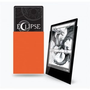 UP - Standard Sleeves - Gloss Eclipse - Pumpkin Orange (100 Sleeves)-15607