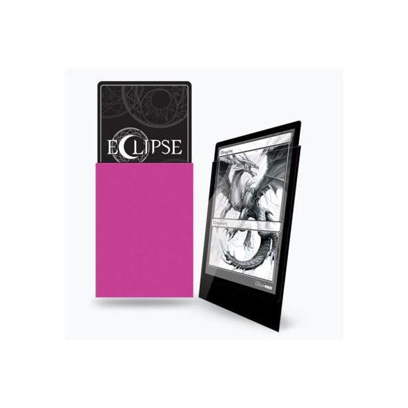 UP - Standard Sleeves - Gloss Eclipse - Hot Pink (100 Sleeves)-15609