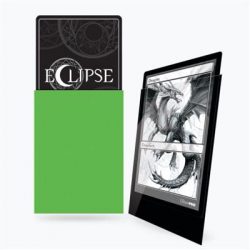 UP - Standard Sleeves - Gloss Eclipse - Lime Green (100 Sleeves)-15606