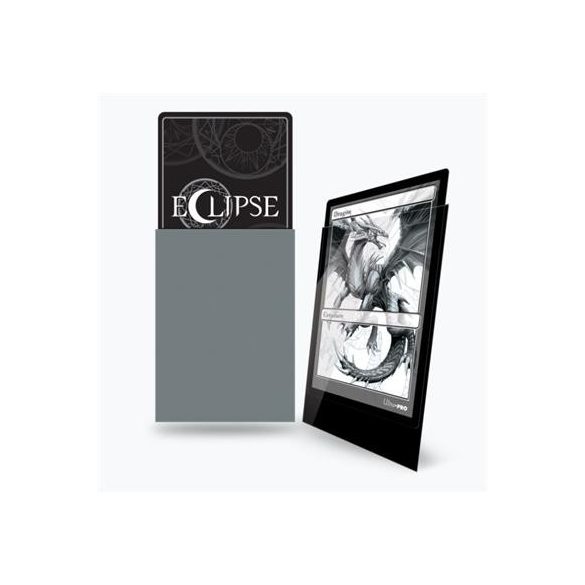 UP - Standard Sleeves - Gloss Eclipse - Smoke Grey (100 Sleeves)-15611