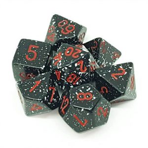 Chessex Speckled Polyhedral 7-Die Set - Space-25308