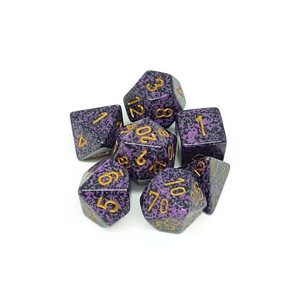 Chessex Speckled Polyhedral 7-Die Set - Hurricane-25317