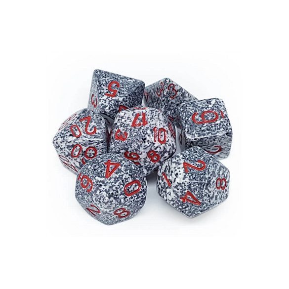 Chessex Speckled Polyhedral 7-Die Set - Granite-25320