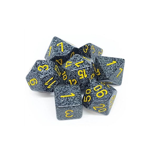 Chessex Speckled Polyhedral 7-Die Set - Urban Camo-25328