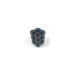 Chessex Speckled 16mm d6 with pips Dice Blocks (12 Dice) - Blue Stars-25738