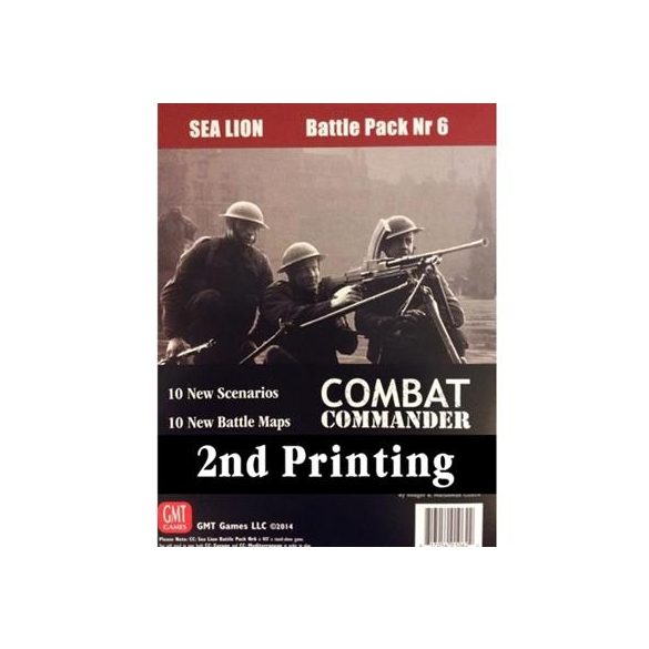 Combat Commander BP #6: Sea Lion, 2nd Printing - EN-1401-19