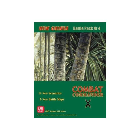 Combat Commander BP #4: New Guinea, 2nd Printing - EN-1103-19