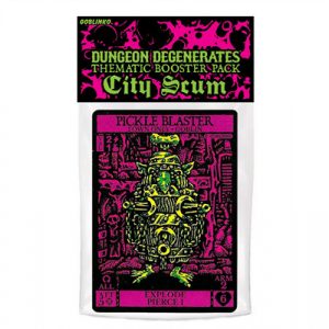 Dungeon Degenerates: City Scum - Booster Pack - EN-CiScBoPa