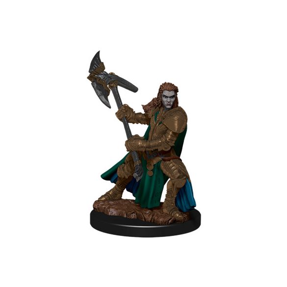 D&D Icons of the Realms: Premium Painted Figure - Half-Orc Fighter Female-WZK93026