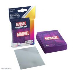 Gamegenic - Marvel Champions Art Sleeves - Marvel Purple (50+1 Sleeves)-GGS10108ML