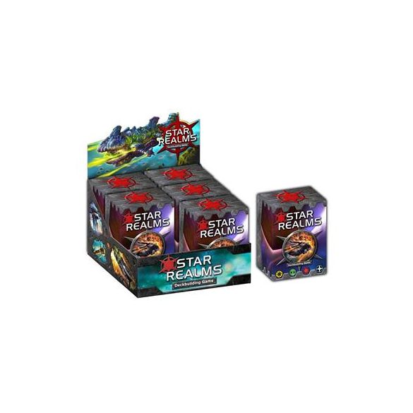 Star Realms Deckbuilding Game - Starter Display (6 Starters) - EN-WWG001D-EN