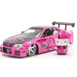 Hello Kitty 2002 Nissan Skyline 1:24-253245003