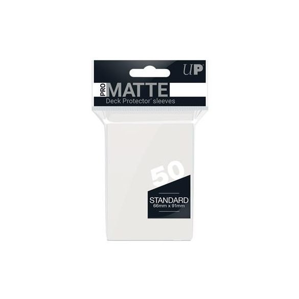 UP - Standard Sleeves - Non-Glare - Clear Pro Matte (50 Sleeves)-84490