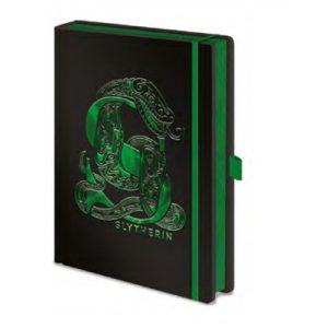 Pyramid Premium A5 Notebooks - Harry Potter (Slytherin Foil)-SR72696